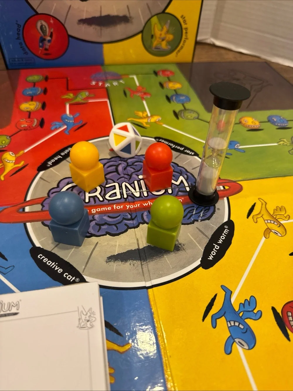 Cranium Original Board Game Whole Brain Party Game Adults Teens 4+ Players